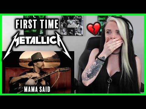 FIRST TIME listening to Metallica - "Mama Said" REACTION