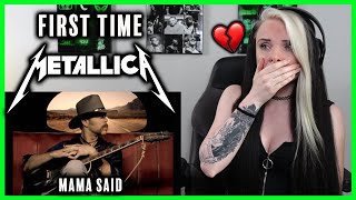 FIRST TIME listening to Metallica - &quot;Mama Said&quot; REACTION
