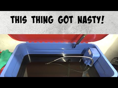 Harbor Freight Parts Washer. Long Term Review. Has It Survived daily use?