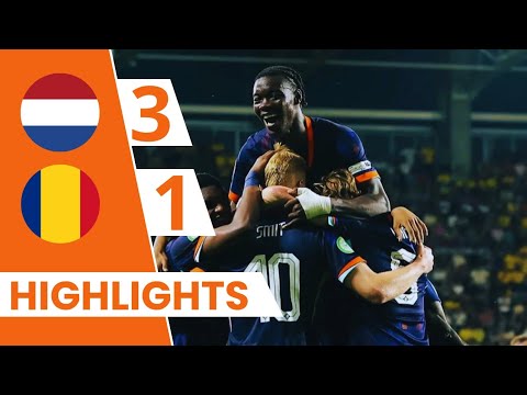 Netherlands 🇳🇱 vs Romania 🇷🇴 3-1 | Highlights - U19 European Championship #uefa #highlights