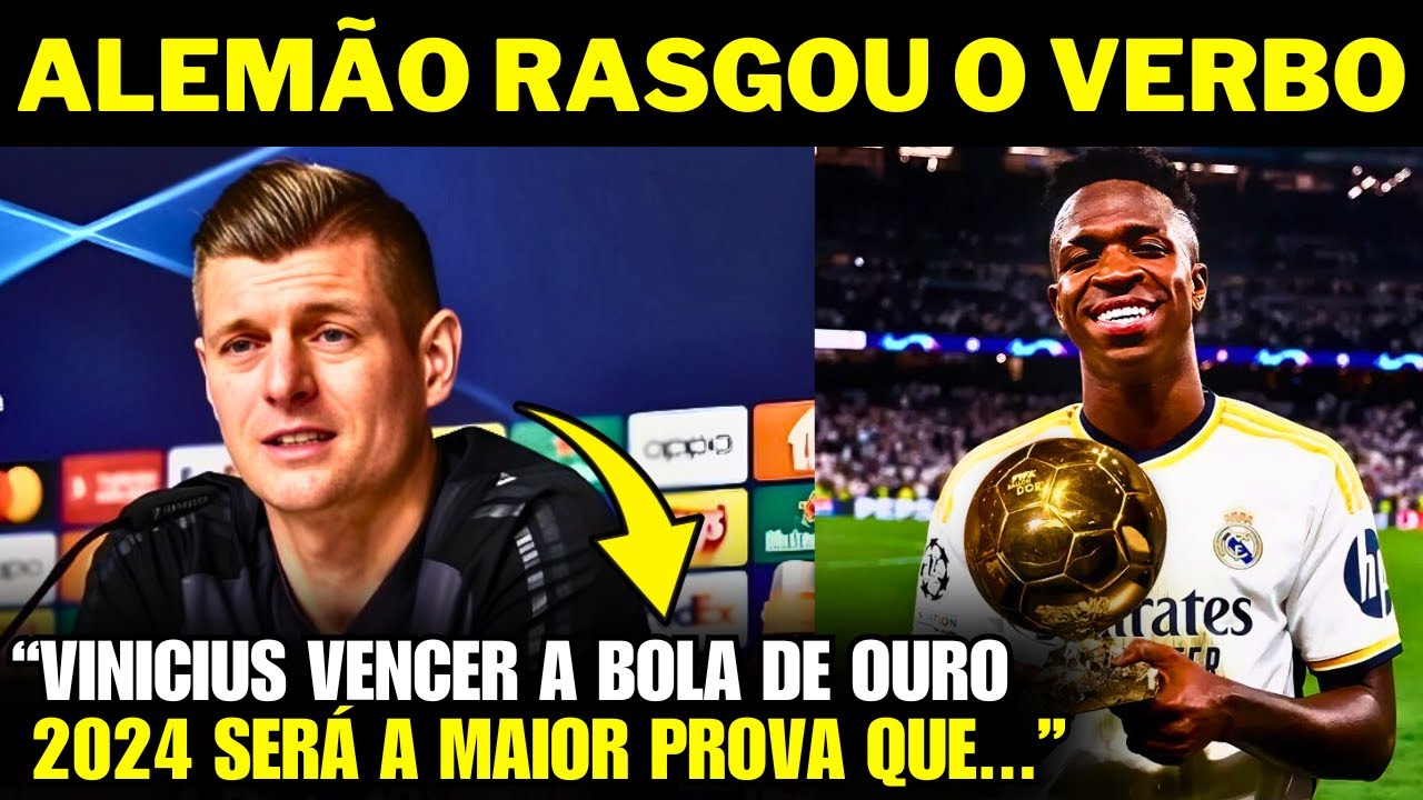 🚨 EITA! Olha o que o KROSS falou DO VINICIUS JR e da BOLA DE OURO HOJE!