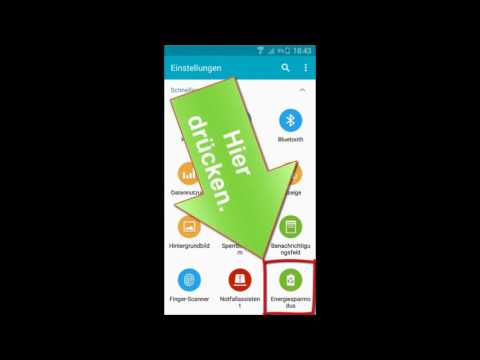 Samsung: Ruhezustand auf Android-Gerät einstellen