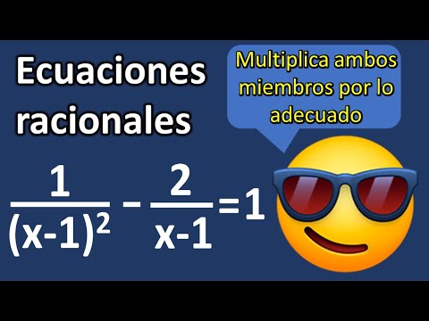 ECUACIONES RACIONALES RESUELTAS