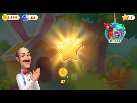 Homescapes Level 3504 夢幻家園 第3504關