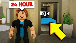 I DID THE BLOXBURG 1 MINUTE HOUSE BUILD OFF CHALLENGE I DID THE BLOXBURG 1 MINUTE HOUSE BUILD OFF CHALLENGE