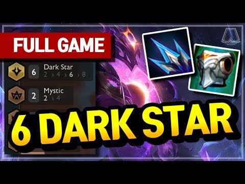 6 Dark Stars Comp (Infiltrator + Protector) - Teamfight Tactics Full Game | TFT Galaxies | Master