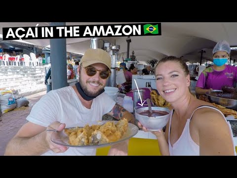 YOU'VE BEEN EATING AÇAÍ ALL WRONG 🇧🇷 THE REAL AMAZONIAN AÇAÍ