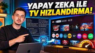 Yapay zeka ile TV'yi uçurduk! Nasıl yapılır?