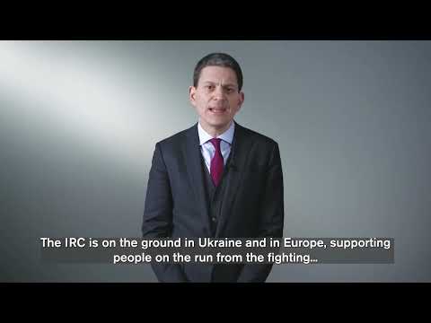 How does the IRC respond to a crisis like Ukraine?
