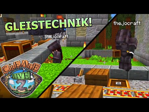 Spark und Jo planen die Steuerungstechnik des Lieferimperiums! - Minecraft Create Live 2 #22