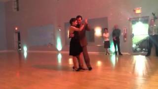 Ana Padron & Diego Blanco Tango Waltz Demonstration at Fore
