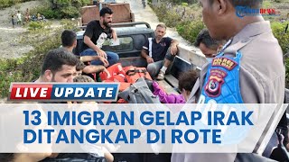 Coba Nyusup Lewat Jalur Tikus, 13 Imigran Gelap Asal Irak Ditangkap di Titik Nol Pulau Rote NTT