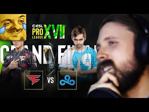 Forsen Reacts to FaZe vs Cloud9 - ESL Pro League Season 17 - Grand Final