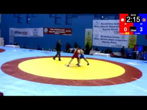 33.Vehbi Emre & Hamit Kaplan Grekoromen Güreş Turnuvası - Kürşat KİRAZ (TUR)-Rovshan Bayramov (AZE)