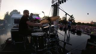Charlie Paxson, drums with Smash Mouth. &quot;Getaway Car&quot;, Live Clip.