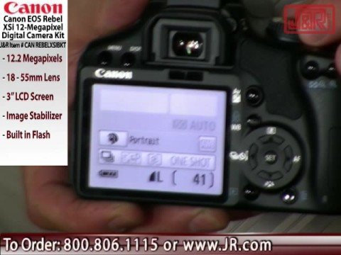 Canon EOS Rebel XSi Digital Camera Kit -from JR.com