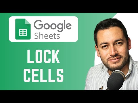 So sperren Sie Zellen in Google Tabellen | Zellen schützen | Google Tabellen-Tutorial
