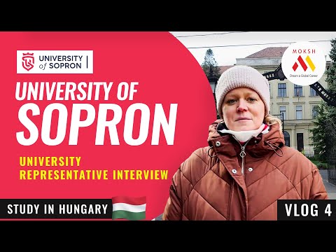 Exclusive Interview with a Representative of the University of Sopron! Vlog 4