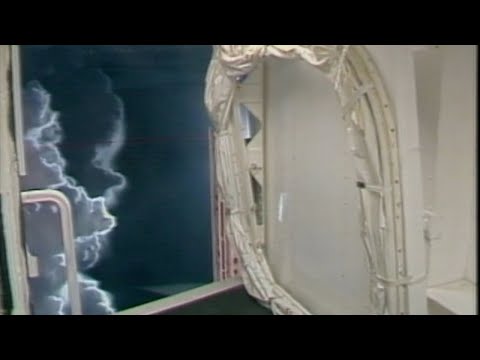 Crew Access Arm - Blasted by Shuttle Launch