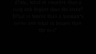 Captain Wedderburn w/ lyrics - Great Big Sea