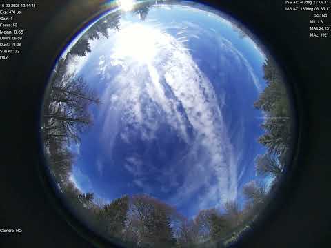 2026-02-16 All sky camera capture from Poiana Rusca Mountains, Romania