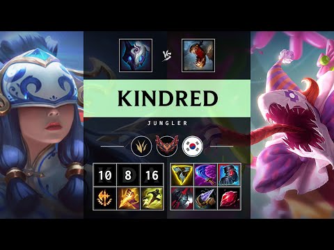Kindred Jungle vs Fiddlesticks - KR Grandmaster Patch 25.09