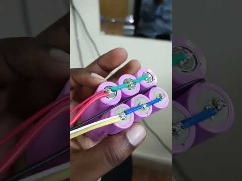 2s3p 7800mAh 7.4v lithium ion 18650 rechargeable battery pack #battery #lithiumbattery #rcworld #rc