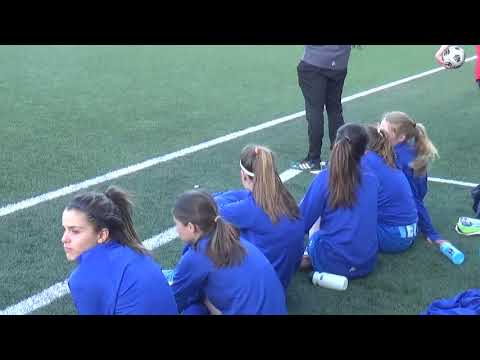 Demonstratiewedstrijd KDB Cup KVE Drongen (jongens U15) - KAA Gent Ladies WU16 (Eerste kwart)