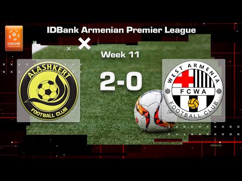 Alashkert - West Armenia 2:0, IDBank Armenian Premier League 2023/24, Week 11
