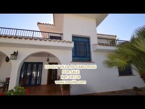 Ref: CR728 - LOVELY VILLA IN CABO ROIG FOR SALE