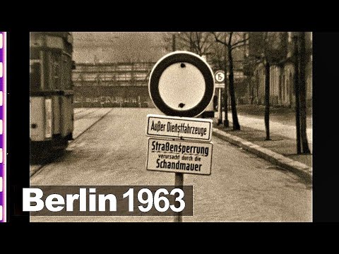 Berlin 1963 - Mauer - Bernauer Str. - Wolliner Str. - Brandenburger Tor - Wall