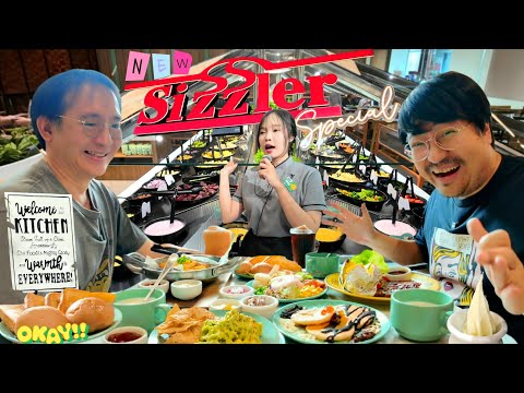 EP.48: Sizzler Special Buffet - New Look Buffet Bar, starting at 239 Baht!!