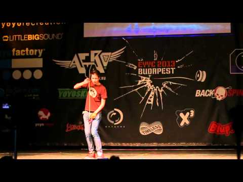 EYYC 2013 Budapest - European Yo-Yo Championship - 1A Qualification Alexander Bachvarov