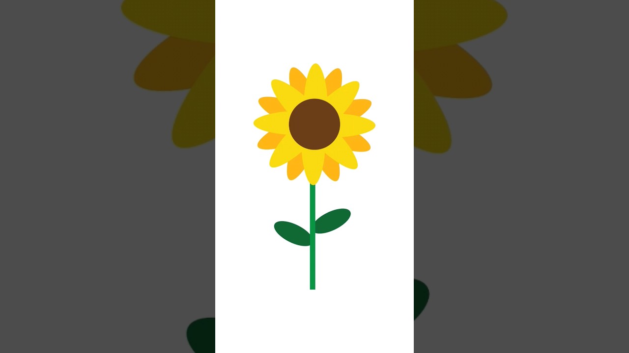 Adobe Illustrator Tutorial | Flower Design  | Vector Design | #shorts #ytshorts #adobeillustrator