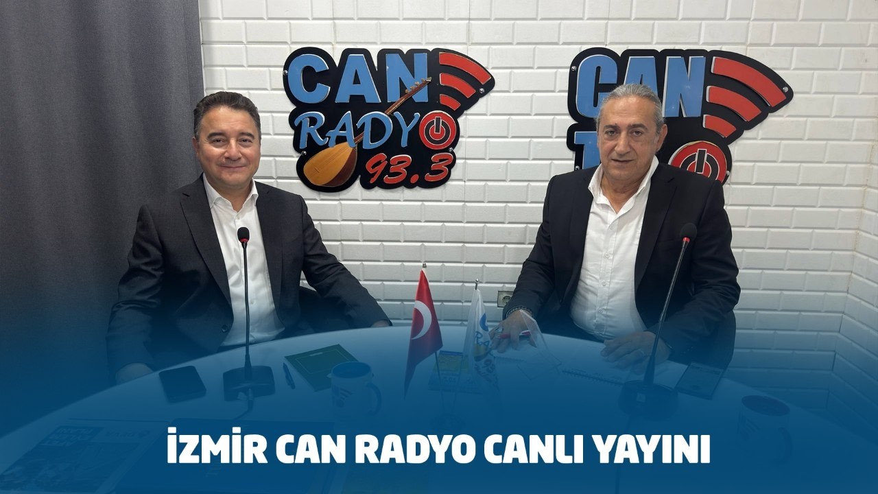 İzmir Can Radyo canlı yayınındayım