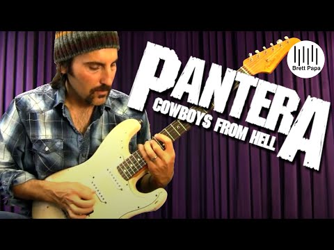 Pantera - Cowboys From Hell - Guitar Lesson