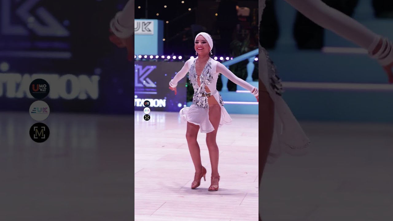 Top spot for Susy ✨️🏅🏆💃🏻 at UK OPEN 2025 #dance #latin #gold