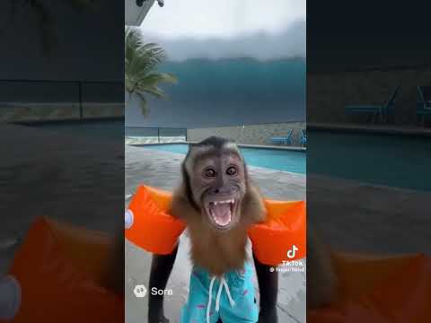 monkey vs tsunami