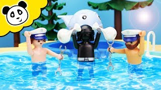 Playmobil Polizei - Handtuch Dieb im Schwimmbad - Playmobil Film