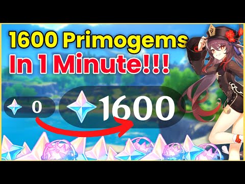 How To Earn Primogems FAST (In Under 60 Seconds!) | Genshin Impact
