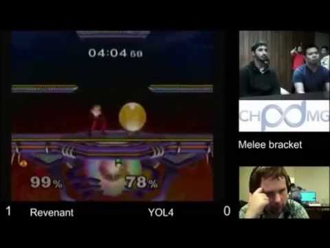 Chipdamage's TST9 - SSBM Losers Quarters - Revenant(Sheik) vs YOL4(Falcon, Fox)