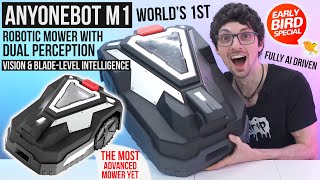 No Wires, No Mapping, No Limits! Worlds's 1st Fully AI-Driven Lawn Mower: Anyonebot M1 Review & Test