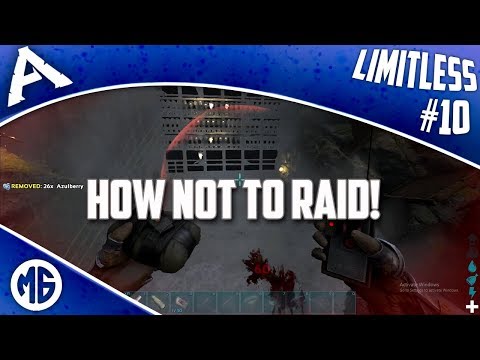 BASE PROGRESS AND HOW NOT TO RAID! Limitless S2 - Ark: Survival Evolved