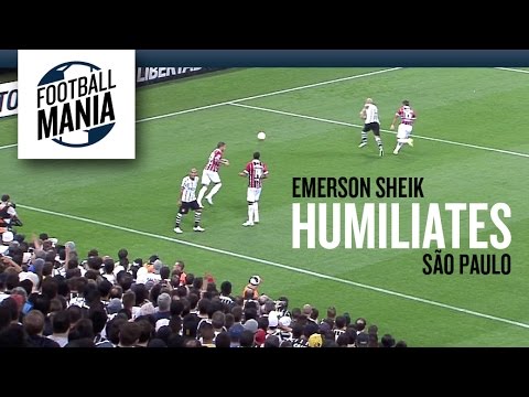 Emerson "Ronaldinho" Sheik (Corinthians/BRA) humiliates São Paulo (BRA)