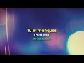 Tu M'manques - La Chicane English and Spanish subtitles