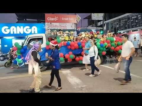 Primer día de novena Tena/Napo. Colegio San José 