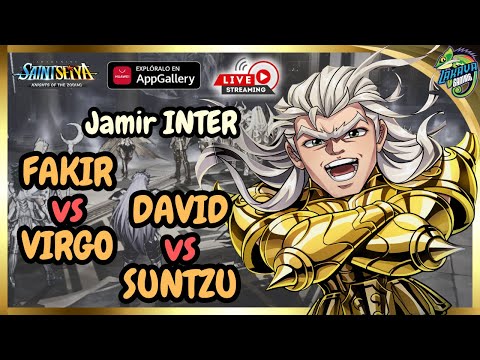⭕️En Vivo⭕️JAMIR Fakir vs VirgoShaka Saint Seiya Awakening PVP Melee Luego + Huawei