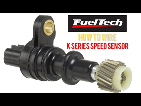 How to wire up a k series speed sensor on your fueltech
