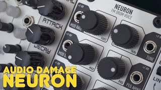 Audio Damage Neuron eurorack drums overview // Modular Explained 3