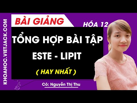 30 câu hỏi trắc nghiệm lý thuyết ester (có đáp án, chọn lọc)